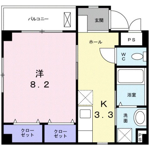 【間取り】 | ブライトヒルＭⅡ