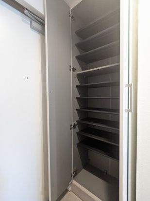 モダンアパートメント武蔵小山の収納|こまごまとしたものを収納できそうですね