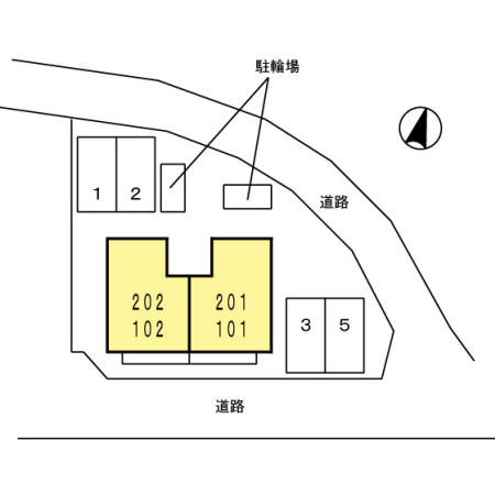 グリーンヒルズの区画図