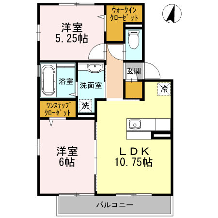 グリーンヒルズの間取り