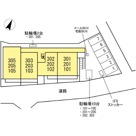 Sun HouSEの区画図