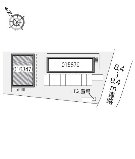 レオパレスフジＢのその他共用部分