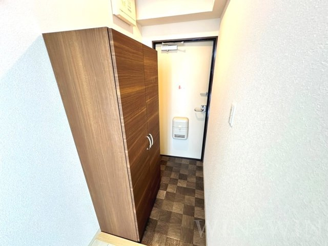 大羽マンションの玄関