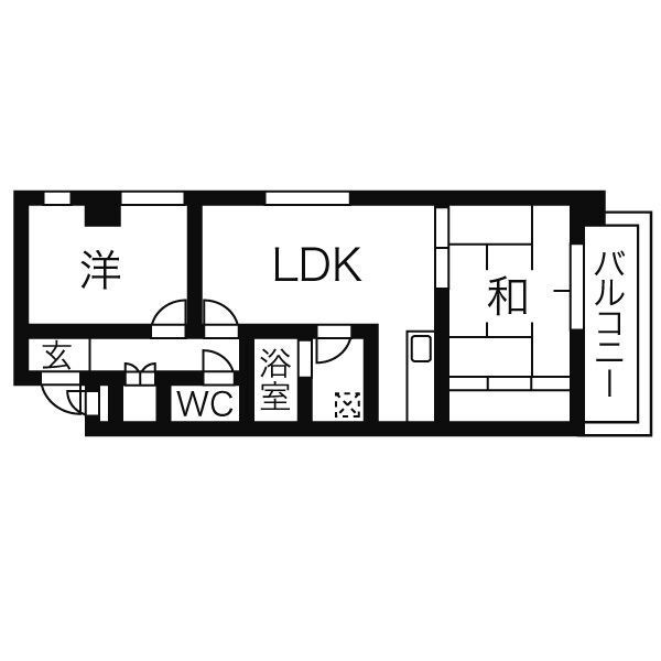 グランドール藤ヶ丘東の間取り