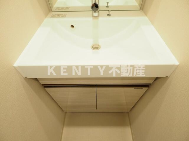 【洗面所】 | アーバネックス南品川Ⅱ | ゆったりとスペースのある洗面所