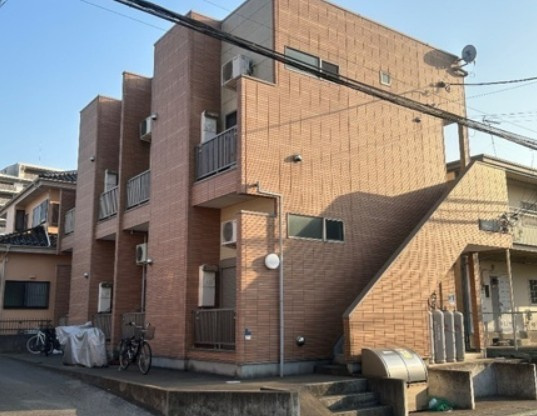 柏市豊住３丁目のアパートの外観