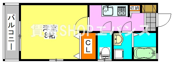 【間取り】 | Ｉ’ｓパレス