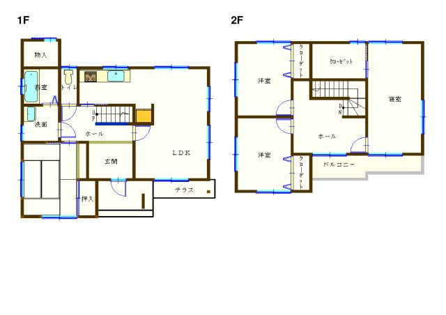 【間取り】 | 【中古住宅】大仙市大曲船場町