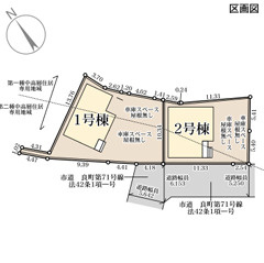 リーブルガーデン熊本市南区良町第十二の区画図
