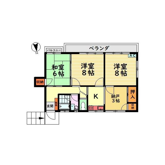 【間取り】 | ピーヌスセカンド
