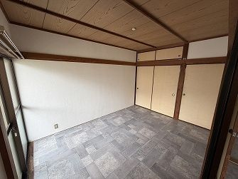 向原台コーポ第２の寝室