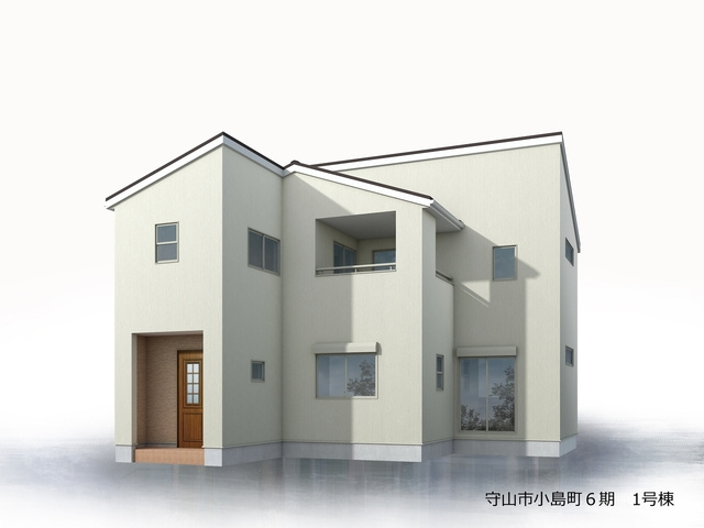 リーブルガーデン守山市小島町6期の外観パース
