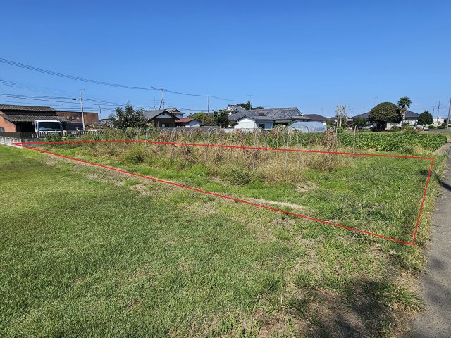 野殿土地（約115坪）の外観
