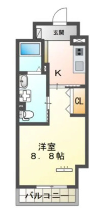 グランクレールの間取り