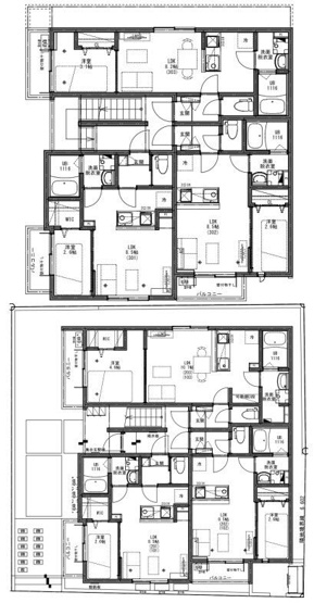 【区画図】 | KEIAI RESIDENCE 西八王子西八王子3(ケイアイレジデンスニシハチオウジスリー)