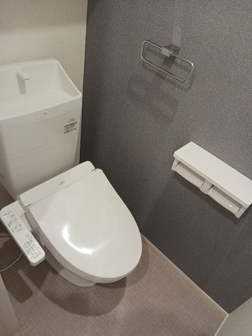 【トイレ】 | リヴェール響 | 落ち着いたトイレです