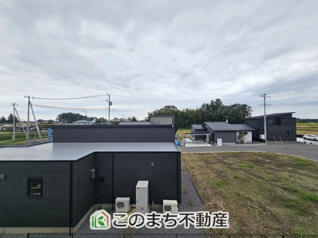 タマタウン大田原市加治屋の展望|バルコニーからの眺めです♪