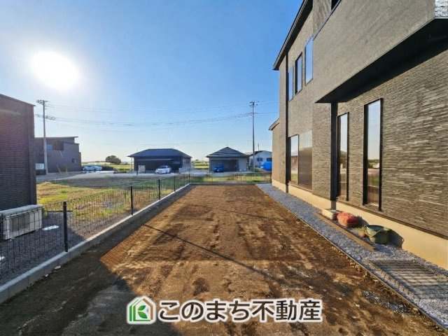 タマタウン大田原市加治屋の庭|お庭でご家族や友人を招いてＢＢＱもできますね！お子様の水遊びにもぴったりです☆