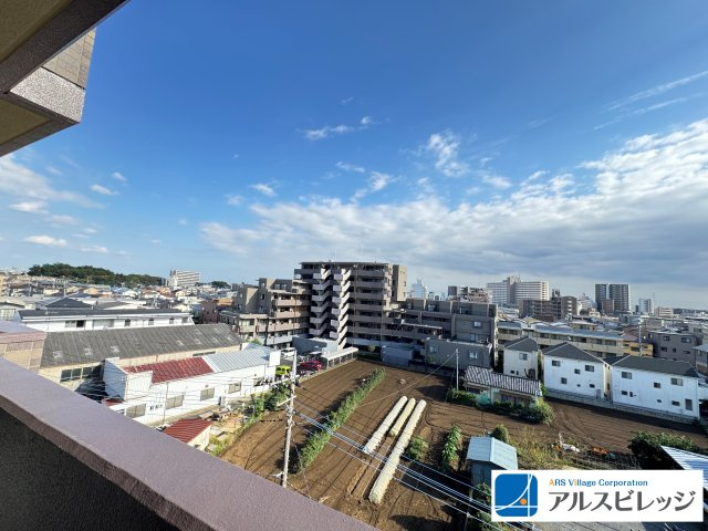 レーベンハイム鶴瀬の展望|南向きにつき、陽当たり・眺望良好