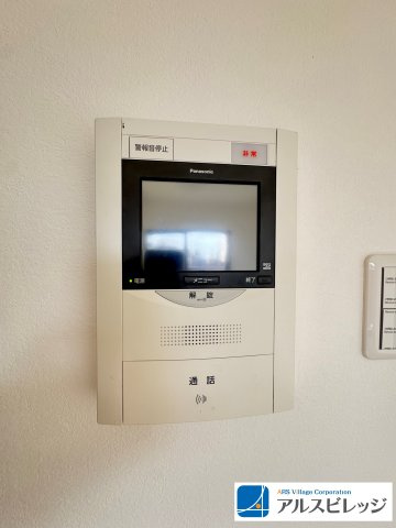 レーベンハイム鶴瀬のセキュリティ|モニター付きのため、防犯面も安心です