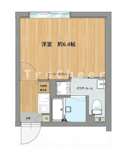 フラシア王子の間取り
