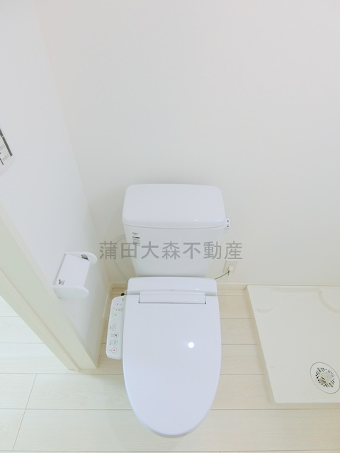 ムーンテラス多摩川のトイレ|温水洗浄便座付きのトイレ