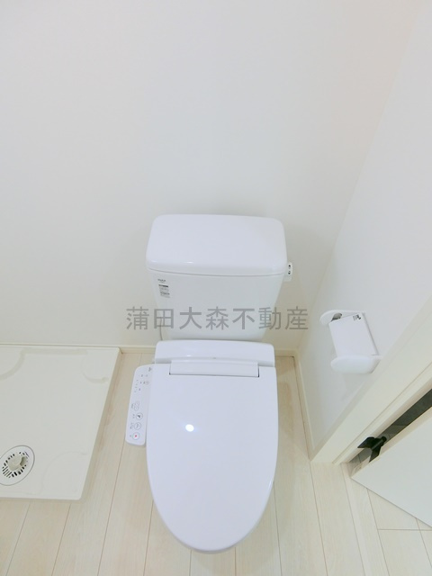 ムーンテラス多摩川のトイレ|温水洗浄便座付きのトイレ