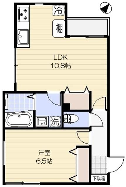 インスパーク本駒込の間取り
