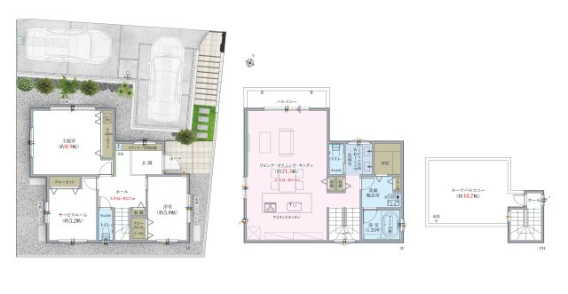 【間取り】 | 〇●大磯町西小磯 新築戸建●〇