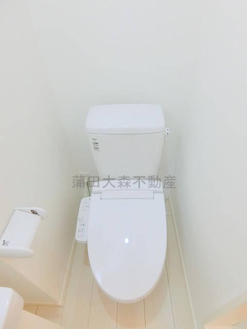 ムーンテラス多摩川のトイレ|温水洗浄便座付きのトイレ