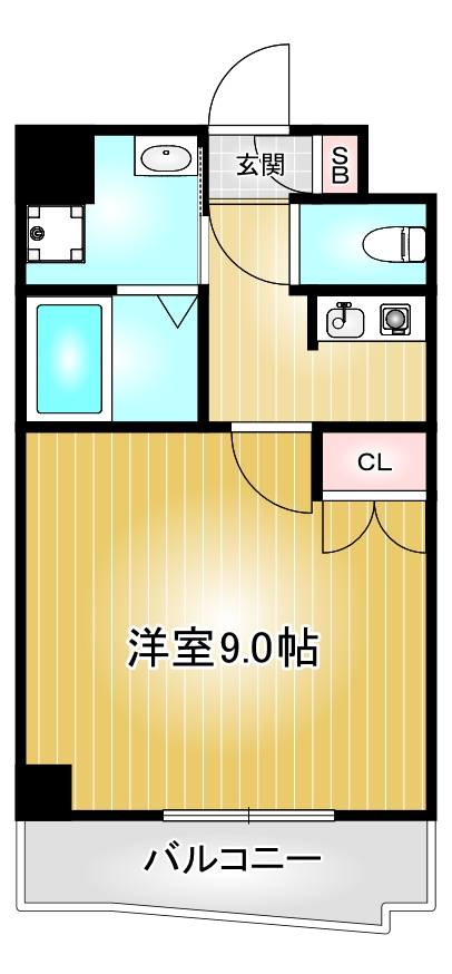 アイン橘|名古屋市の賃貸ならMy賃貸の間取り|アイン橘