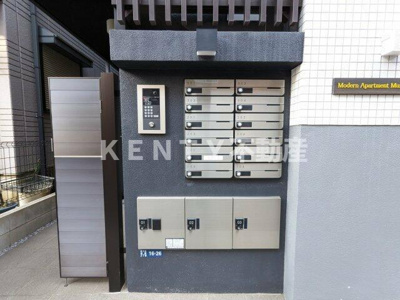 【エントランス】 | モダンアパートメント武蔵小山 | エントランスです