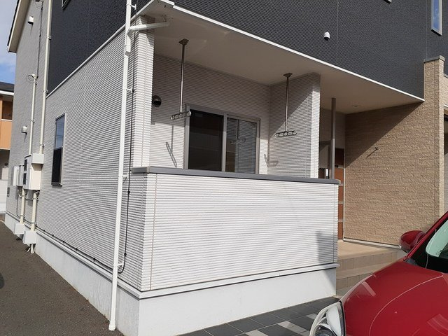 ツインＮのバルコニー