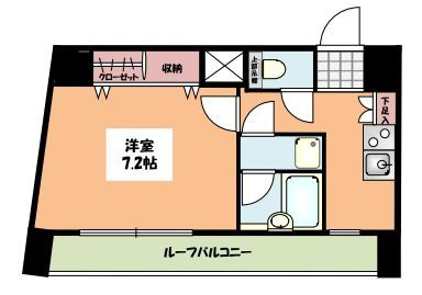 パレステュディオ神田EAST の間取り|間取りです。