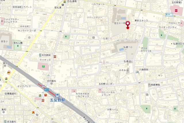 フラワーメゾンの地図|★案内図★