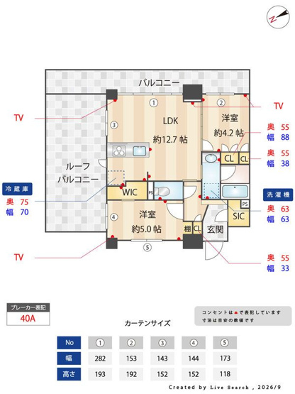 【間取り】 | デュオステージ海老名2(デュオステージⅡ)