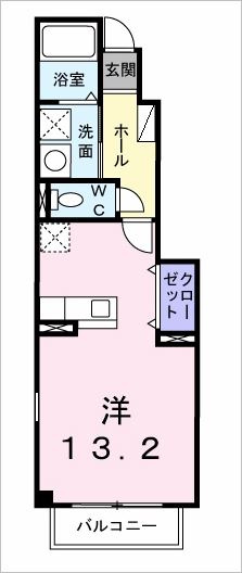 Sunset Court Ⅱの間取り