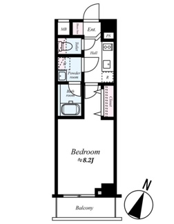 【間取り】 | フュージョナル北赤羽DUE