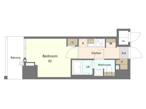 S-RESIDENCE松戸Iriseの間取り