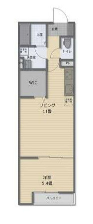 山川新築アパート（仮）の間取り
