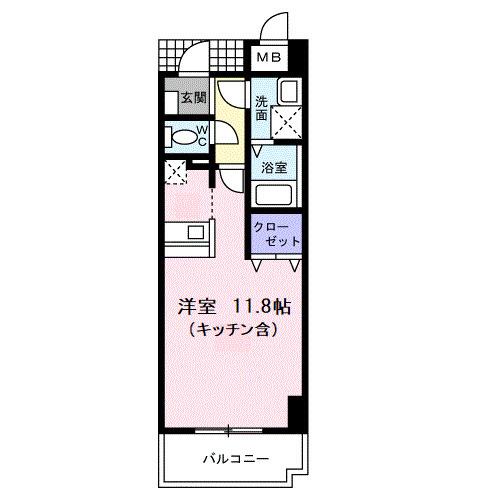 ラフィネ浦和の間取り