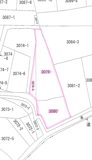 【土地図】 | 川西町大字上小松　売地