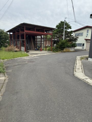 【その他】 | 川西町大字上小松　売地 | 前面道路