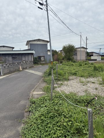 【その他】 | 川西町大字上小松　売地 | 前面道路