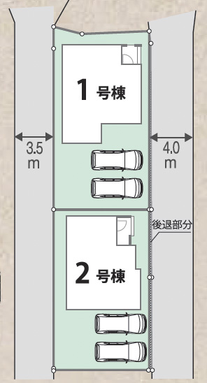 ●17(土)18(日)現地説明会！　磯城郡田原本町小室　第01期　新築一戸建ての区画図|全2区画