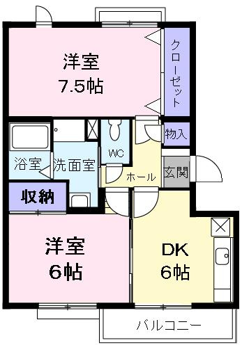 【間取り】 | コートエレガンスJ