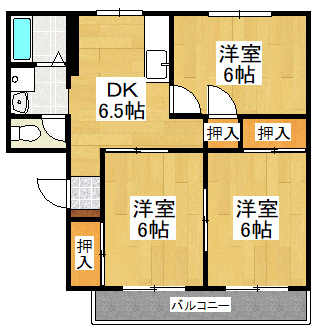 トレンド90の間取り