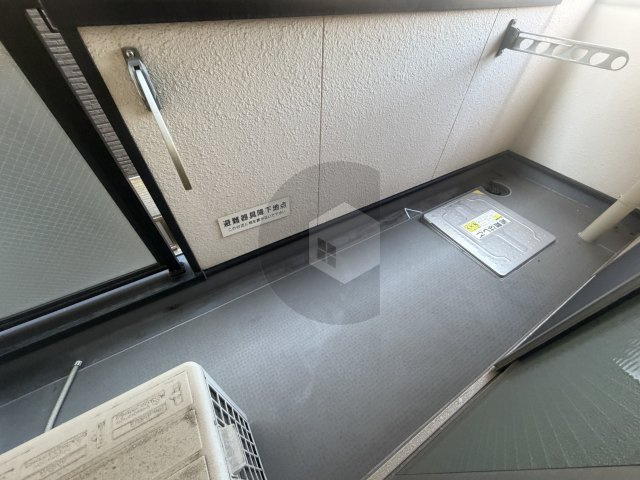 アルム久宝寺のバルコニー