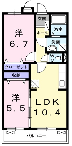 【間取り】 | プリムローズ