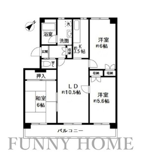 【間取り】 | シティハイツ砧
